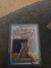 2022 Bowman - Prospects Zayed Salinas #BP-122 Sky Blue Border /499 (RC)