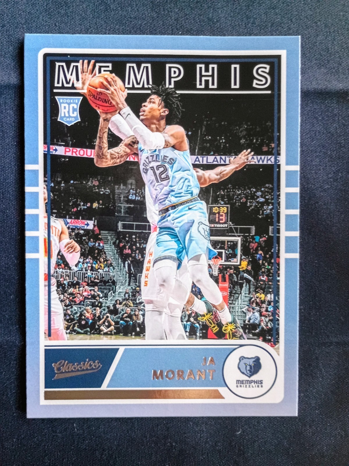 2019-20 Panini Chronicles - Classics Ja Morant #654 (RC) NBA ROY 2020!