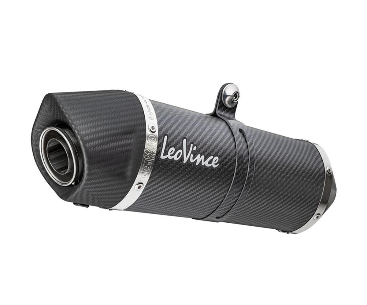 Full Exhaust System Leovince approv carbon LV ONE EVO 1/1 YAMAHA MT-125 2020