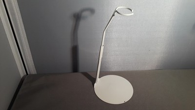 Barbie Doll Stand  white cushioned metal and for other 11-12 inch  Fashion Dolls