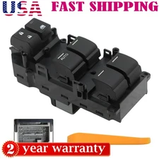 New Electric Power Master Control Window Switch For Honda Accord 35750-TB0-H01