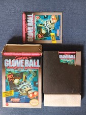 Super Glove Ball (Mattel, 1990) NES Game w/ Box & Manual ~ Tested & Working