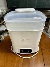 LAREX Baby Bottle Sterilizer,Electric Steam Bottle Sterilizer and Dryer,4-in 1