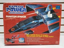 1987 Mattel: Captain Power Phantom Striker Jet - Brand New, Damaged Box 2