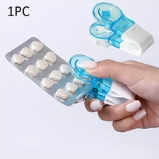 Portable Pill Taker Anti Pollution Medicine Popper Tablet Dispenser