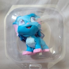 Neopets Blue Acara Mini figure with Virtual Prize