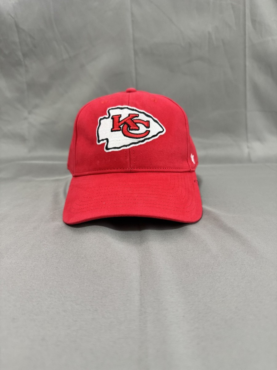 '47 Brand Kansas City Chiefs Red Strapback Cap Adjustable Hat One Size NFL