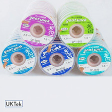Gootwick Desolder Desoldering Braid Wick Wire Solder Sucker Flux Remover - UK