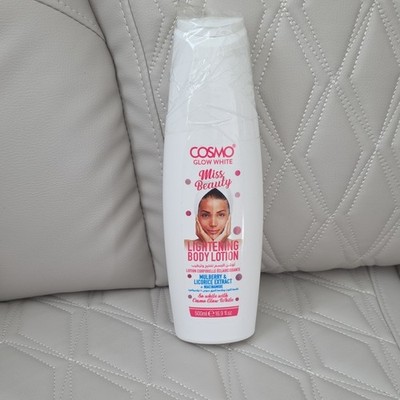 Cosmo Glow White Miss Beauty Lightening Body Lotion Mulberry Licorice 500ml