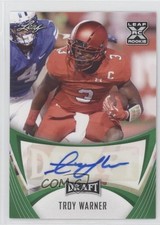 2021 Leaf Draft Auto Green Troy Warner #BA-TW2 Auto jd9