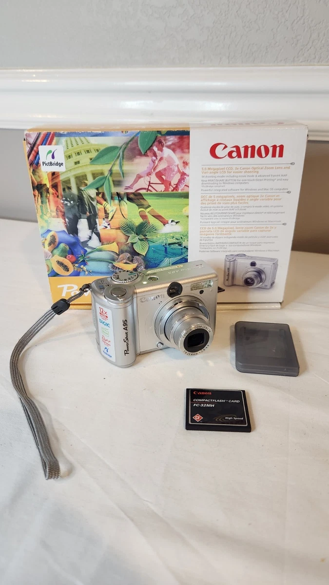 Canon PowerShot A95 Digital Cameras for Sale - Shop New & Used