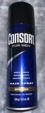 Consort for Men Hair Spray 8.3 oz Each Unscented Extra Hold