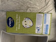 VTECH 3in1 Stary Skies Sheep Shooter Cry Activated Soft Lamb Baby Crib Toy NEW