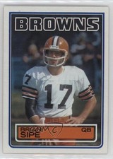 1983 Topps Brian Sipe #257 0c4