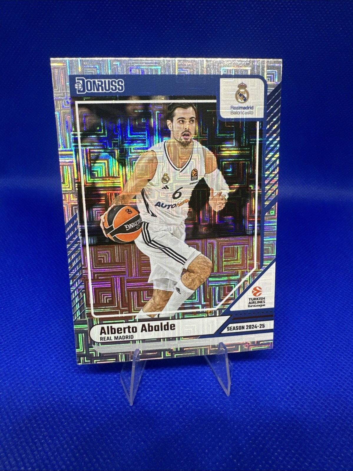 2024-25 Panini Donruss Euroleague - Alberto Abalde #79 Silver Refractor