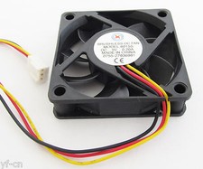1pc Brushless DC Cooling Fan 60x60x15mm 60mm 6015 7 blades 5V 3pin Connector