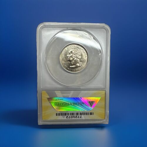 1999-D 25c MS67 New Jersey STATE QUARTER Anacs Graded Certified - Picture 2 of 2