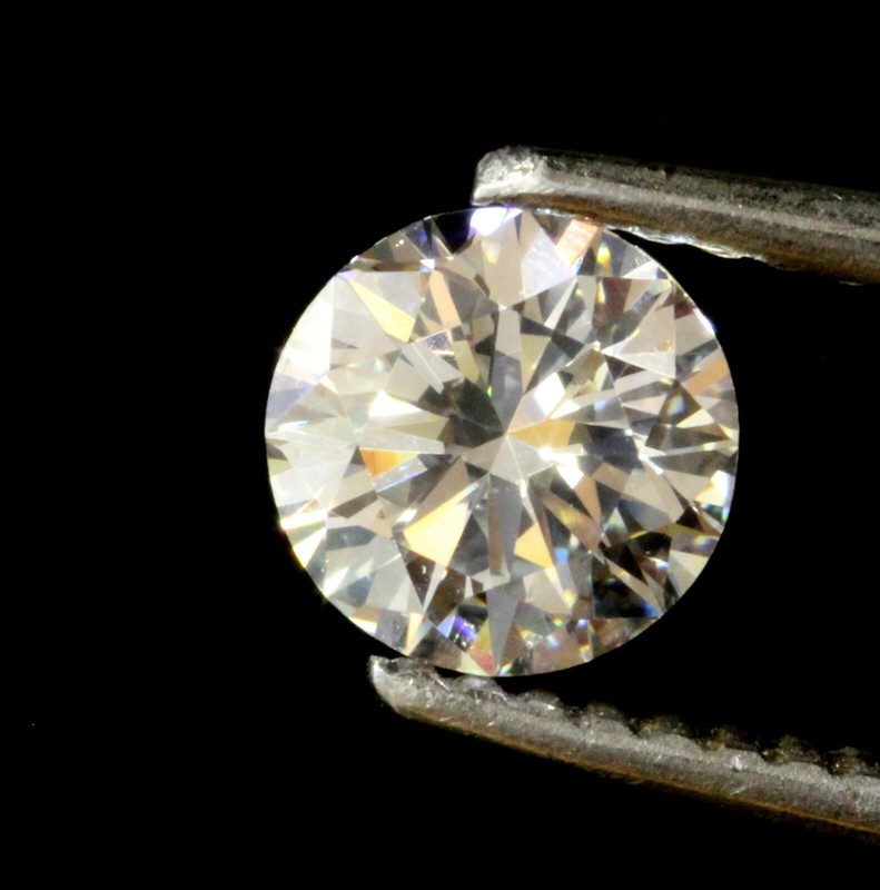 GIA loose certified VS2 H Brilliant round diamond .70ct 5.67-5.71x3.52mm Natural