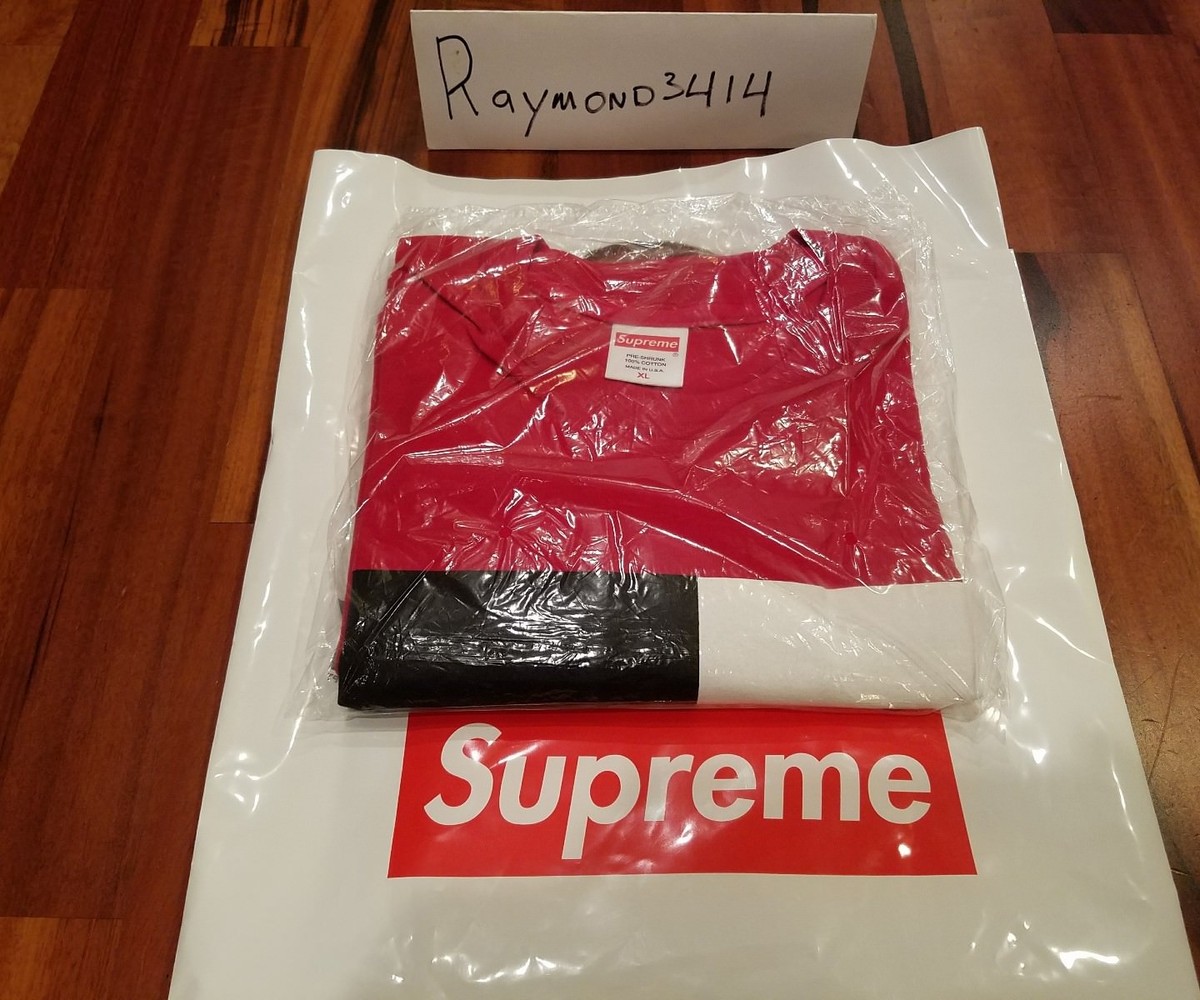 SUPREME Scarface Split Tee Red size XL | eBay