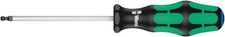 Wera 022905, 352 Ball End Screwdriver For Hexagon Socket Screws, 5/32" x 100 mm