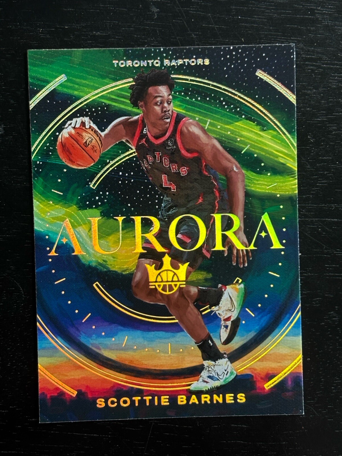 SCOTTIE BARNES 2022-23 Court Kings Aurora SSP #2 Case HIT
