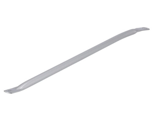 Barra trave sinistra, curva, primer + rivestita in argento - Simson S51E, S70 - Foto 1 di 4