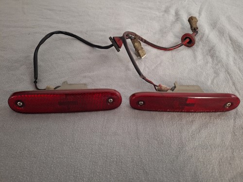 1991-1994 Nissan Sentra / NX Rear Side Marker Parking Lamps RH LH OEM Genuine - Picture 5 of 8