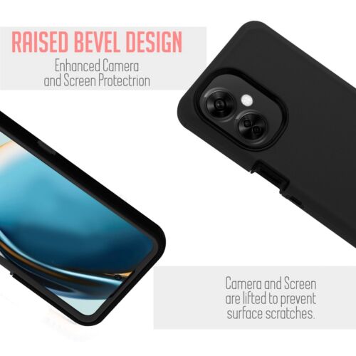 For OnePlus Nord N30 5G Case +Belt Clip Holster Defender Armor Built in Screen - Picture 21 of 51
