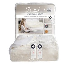 Dreamland Sleepwell Intelliheat Cotton Mattress Protector Super King 16315  for sale online | eBay