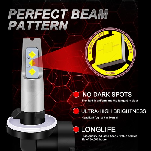 For Polaris Sportsman 300 400 450 500 550 570 600 700 6000K LED Headlight Bulbs - Bild 6 von 12