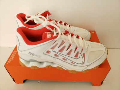 Nike Reax 8 Tr Mesh Size 7 Men's Sneaker White 621716-103 Sports