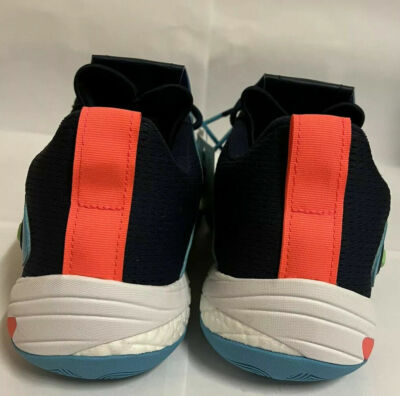 Adidas Crazy BYW 2.0 Basketball Sneakers Blue Cyan Men display picture 2