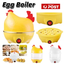 Hard Boiled Egg Cooker 7 Eggs Capacity Electric Egg Cooker Breakfast Cooker 350w