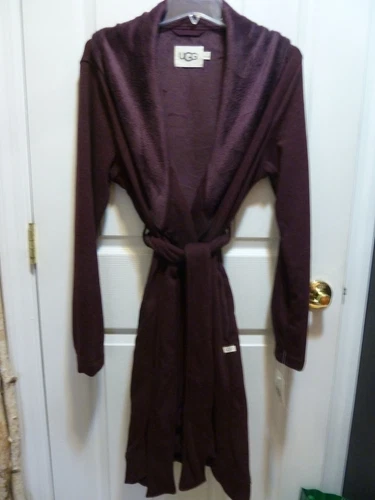UGG BLANCHE Port Heather ROBE Heavyweight Women's Bathrobe SMALL New with Tags