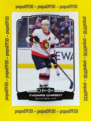 Thomas Chabot, Ottawa Senators, 2023, O-Pee-Chee, #174