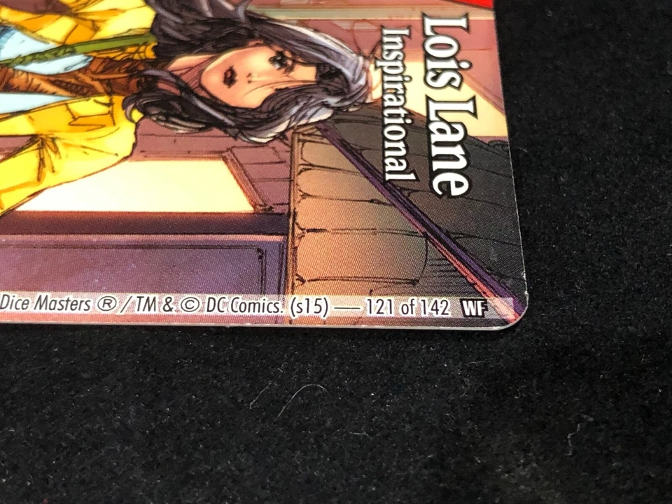 Dice Masters DC Comics RARO World Finest Lois Lane con dados #121 de 142 Foto 2 de 2