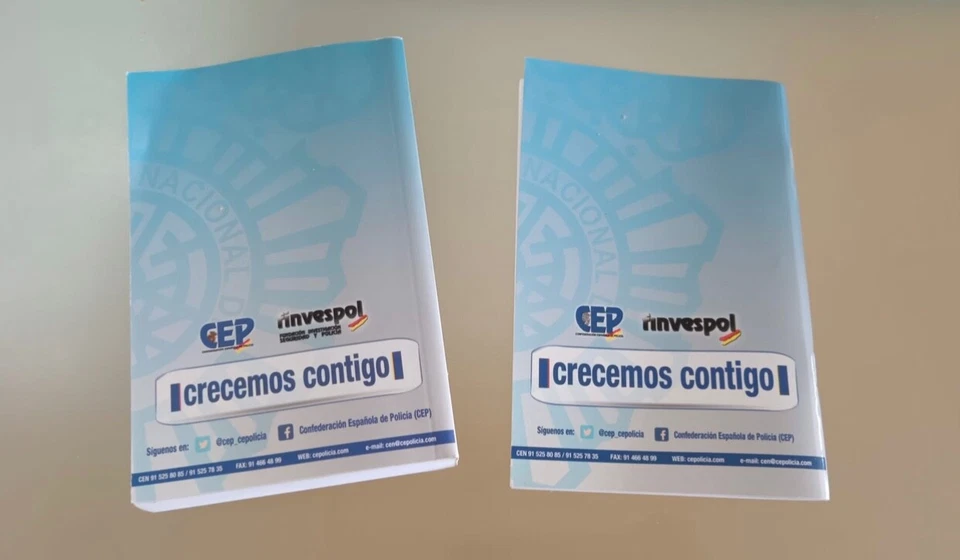 Libros CEP CONFEDERACION ESPAÑOLA DE POLICIA”Código penal” Ley orgánica de prote - Imagen 2 de 2