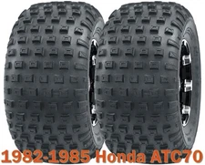 Set 2 Sport ATV tires 16x8-7 for 1982-1985 Honda ATC70