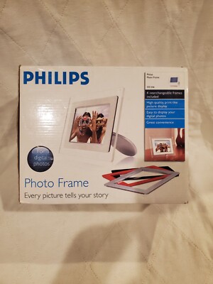 Philips 5.5'' Digital Photo Picture Frame 4 interchangeable frames 7FFIM4