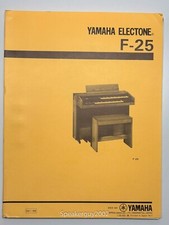 Original Yamaha Electone Organ Service Manual -- F-25