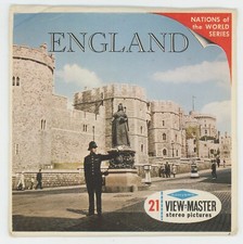 ENGLAND Sawyer's  View-Master Packet B-156