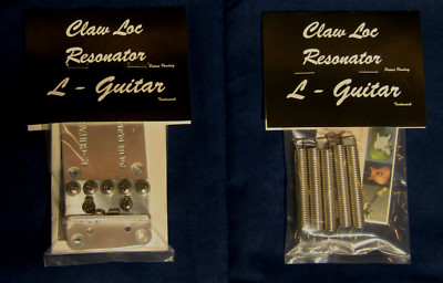 Hipshot tremolo mod L-Guitar Claw Loc Res. w/t 5 Springs Cut for Locking Claw