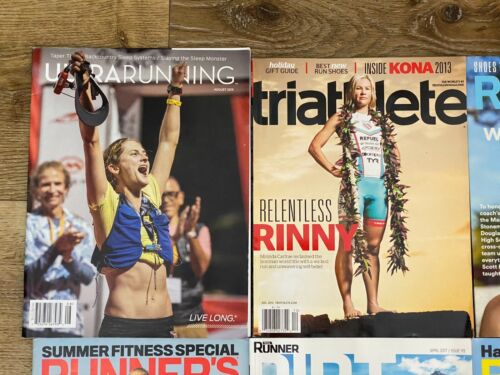 Lot of 15 Runners World Magazine, Triathlete and Women's Running Magazines - Picture 2 of 15