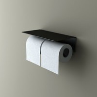 Toilettenpapierhalter Ohne Bohren Edelstahl Klopapierhalter Mit Ablage Schwarz