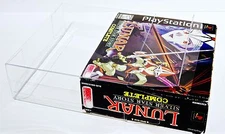 1 Box Protector For LUNAR 1 SILVER STAR STORY Complete Playstation Display Case