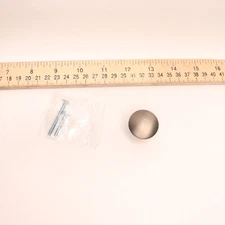 Liberty Flat Top Cabinet Fulton Knob Heirloom Silver 1-1/8" P29523-904-C