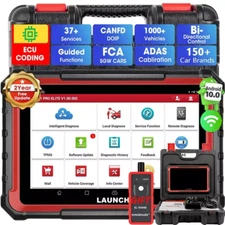 LAUNCH X431 PROS V + ELITE PRO5 Car OBD2 Scanner Diagnostic Tool Key ECU Coding