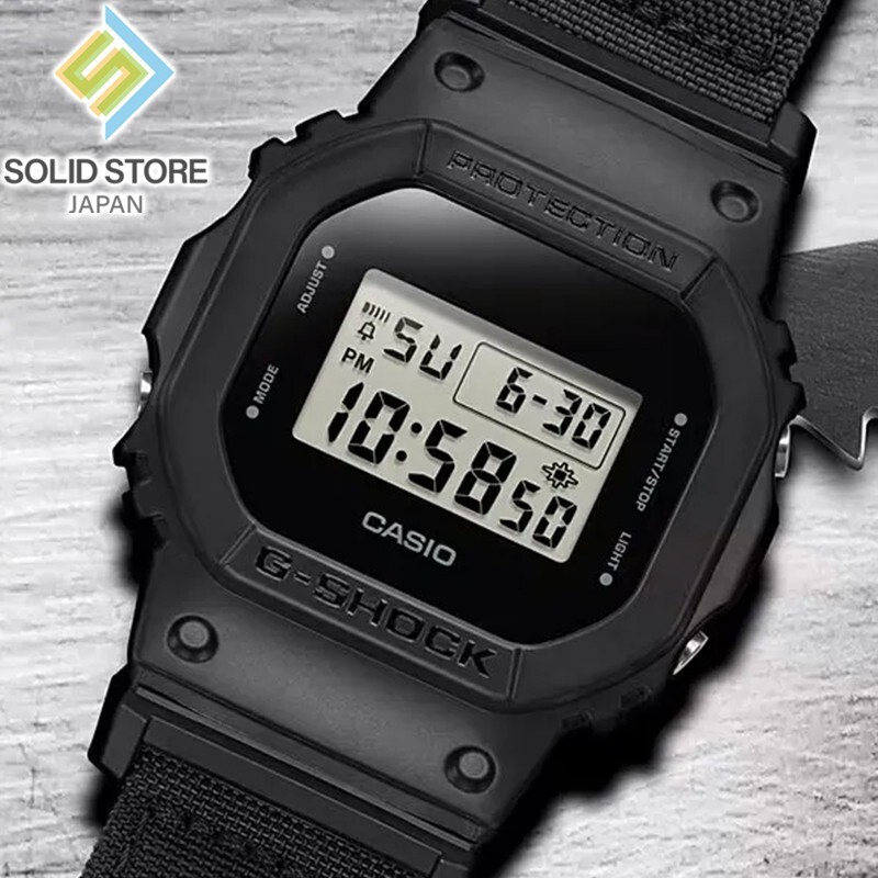 CASIO G-SHOCK DW-5600BCE-1JF Digital Watch Black CORDURA Eco CASIO G-SHOCK DW-5600BCE-1JF Digital Watch Black CORDURA Eco