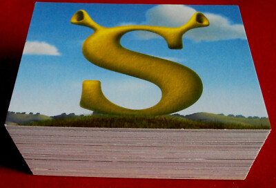 SHREK 2 - Komplettes Base Set - 72 Karten - Comic Bilder 2004