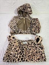 Sonoma life+style Baby Infant Leopard Halloween Costume/Outfit Size 3/6 Months 
